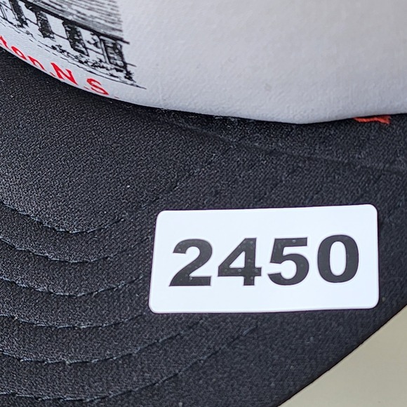 Vintage Fortress Louisbourg Trucker Hat Cape Breton Nova Scotia Cap Snapback 90s - Picture 12 of 12